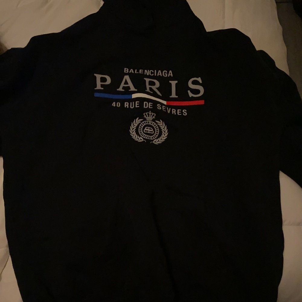 Balenciaga Hoodie (black) Paris